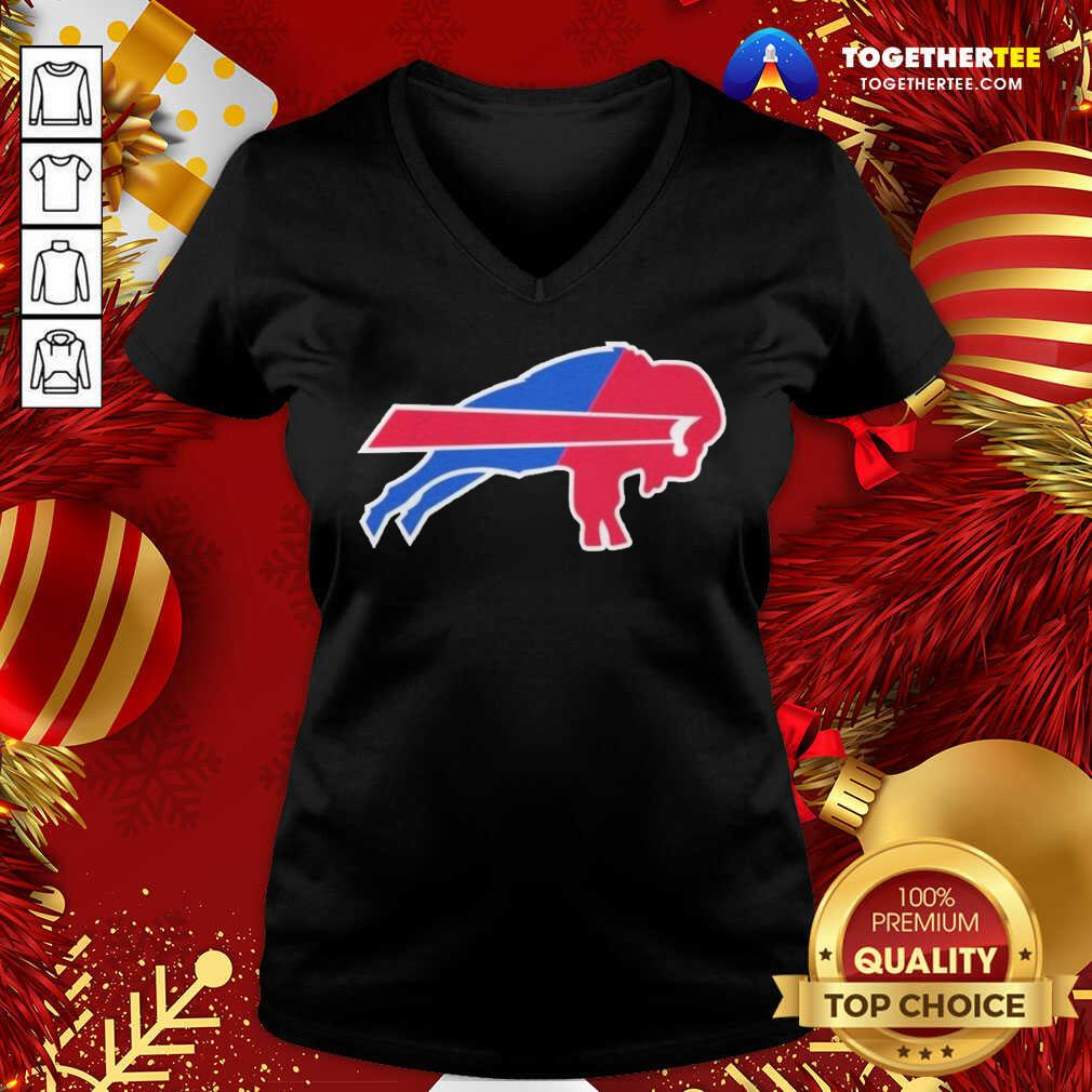 Nice Buffalo Bills Merged Logo Shirt