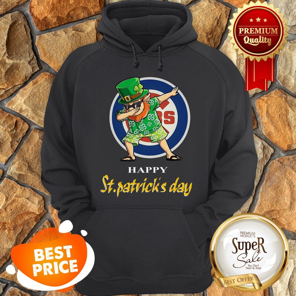 Nice Dabbing Leprechaun Chicago Cubs Happy St. Patrick’s Day Shirt