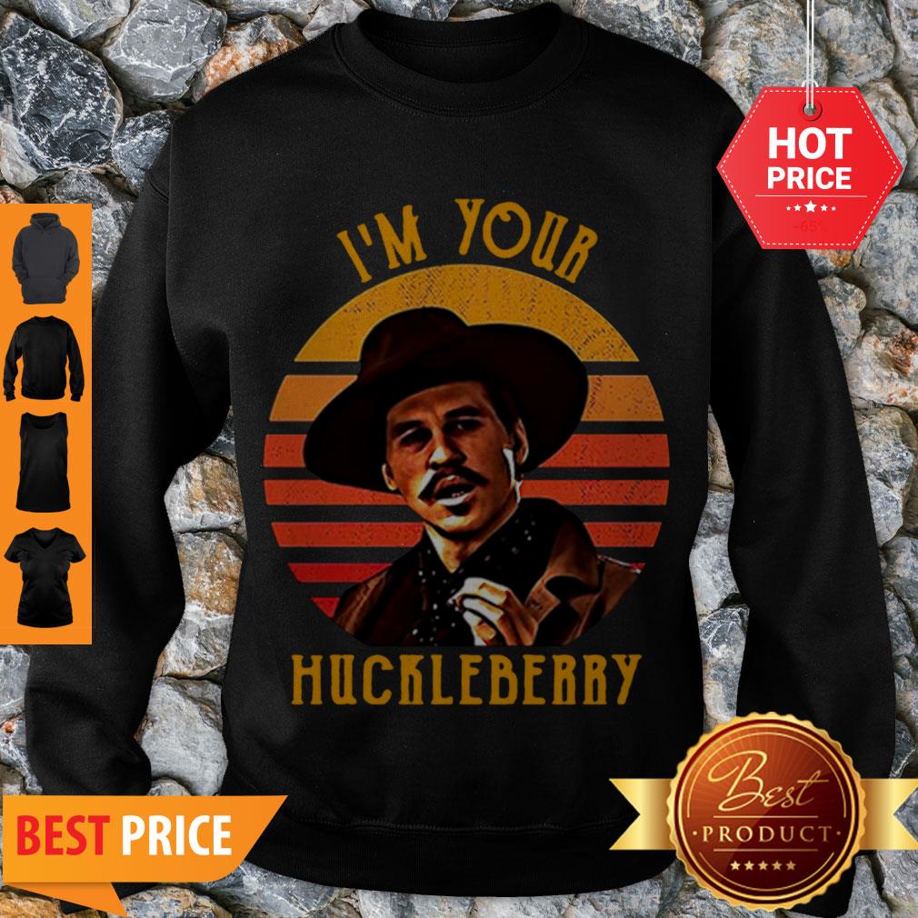 Nice Doc Holliday I’m Your Huckleberry Sunset Shirt