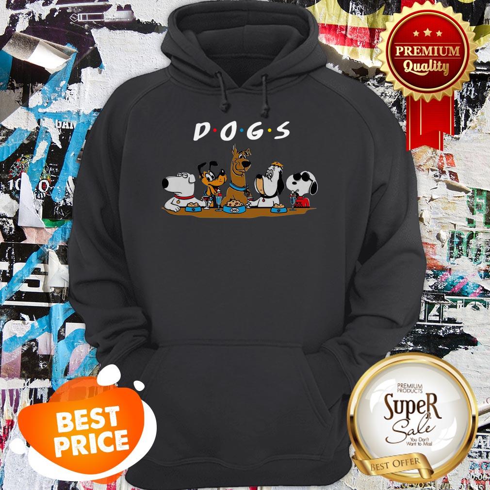 Nice Friends Party Dog Cartoon Tv Series Shirt