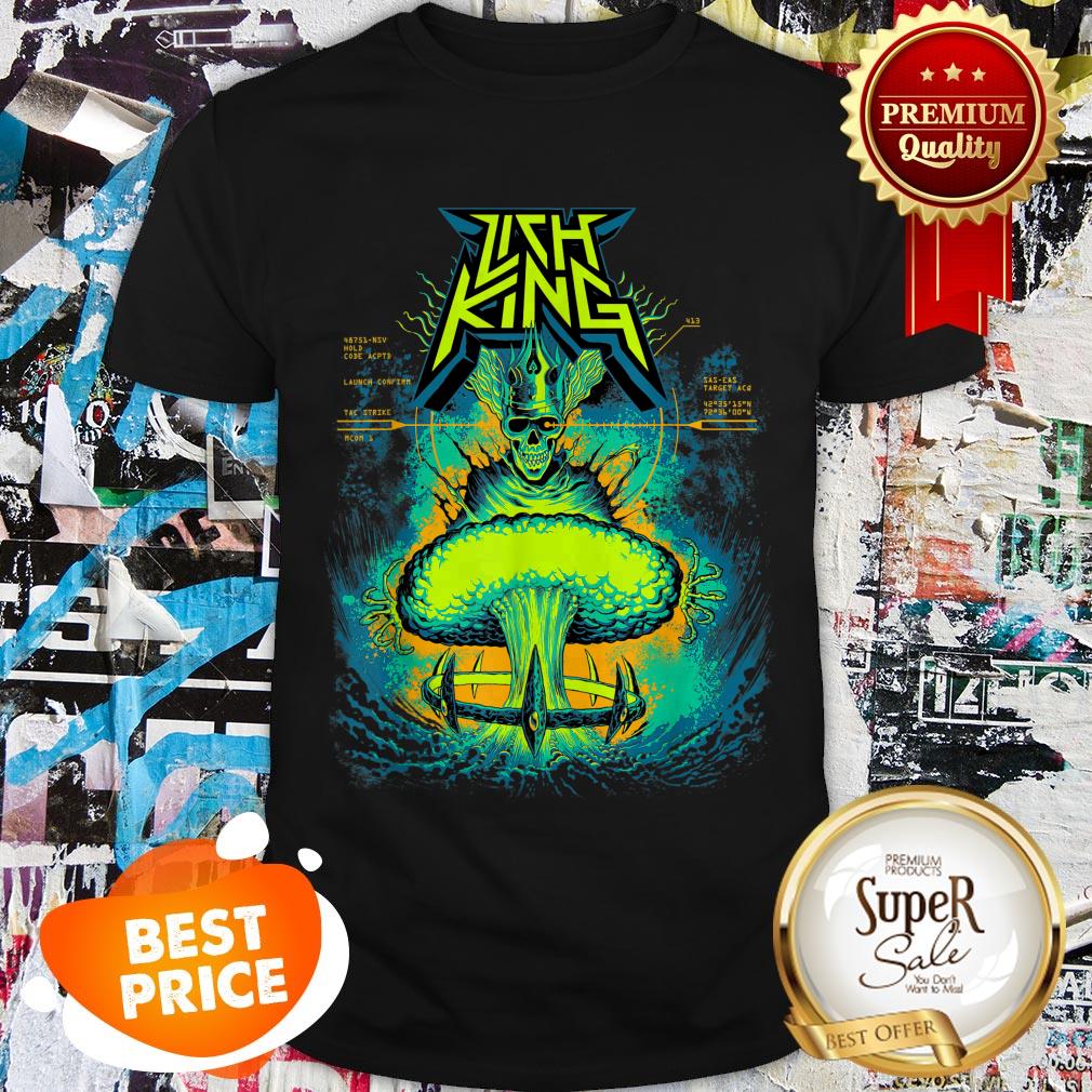 Nice Lich King Born Of The Bomb Shirt