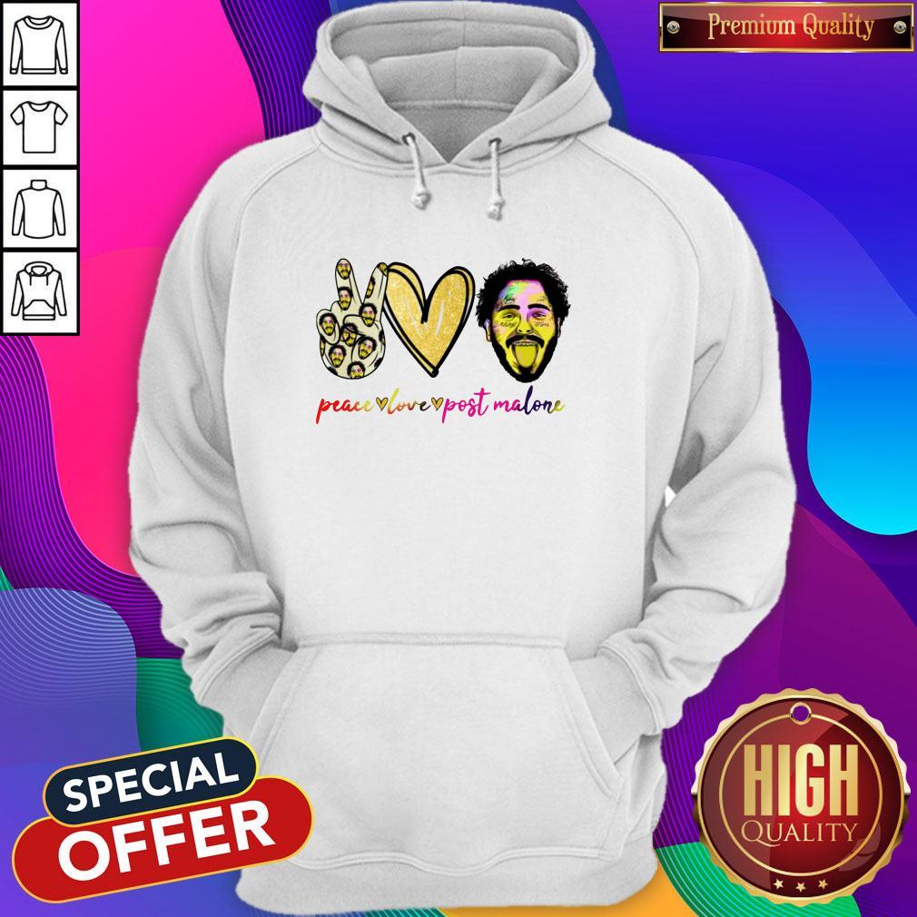 Nice Peace Love Post Malone Shirt