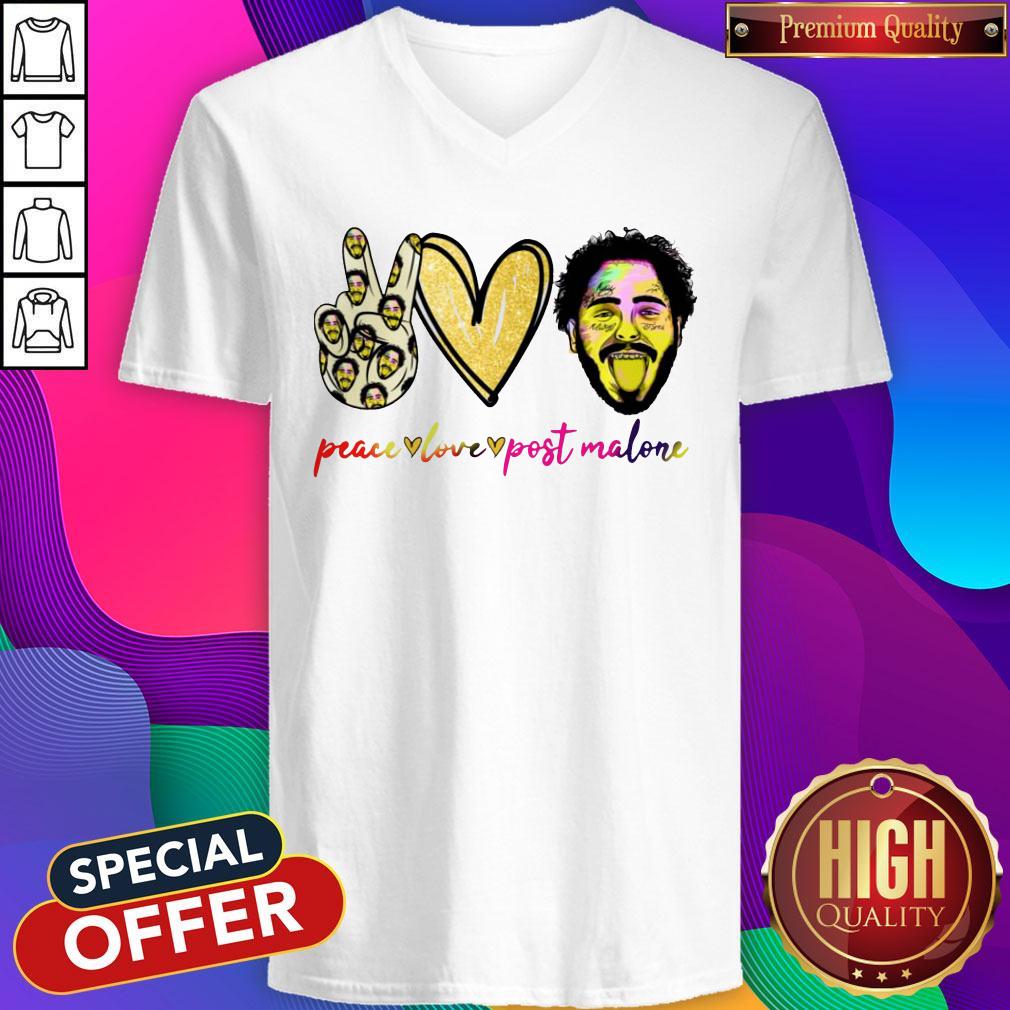 Nice Peace Love Post Malone Shirt