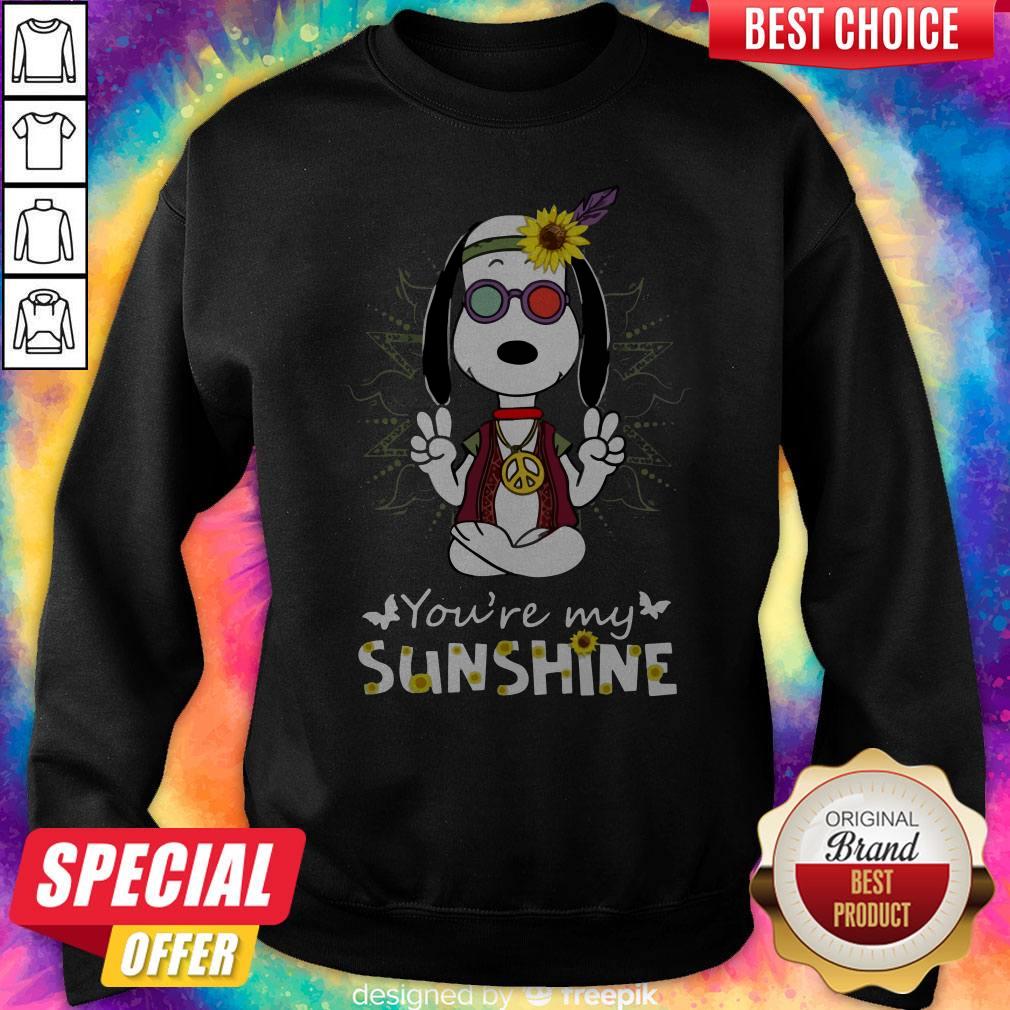 Nice Snoopy You Are My Sunshine Shirt