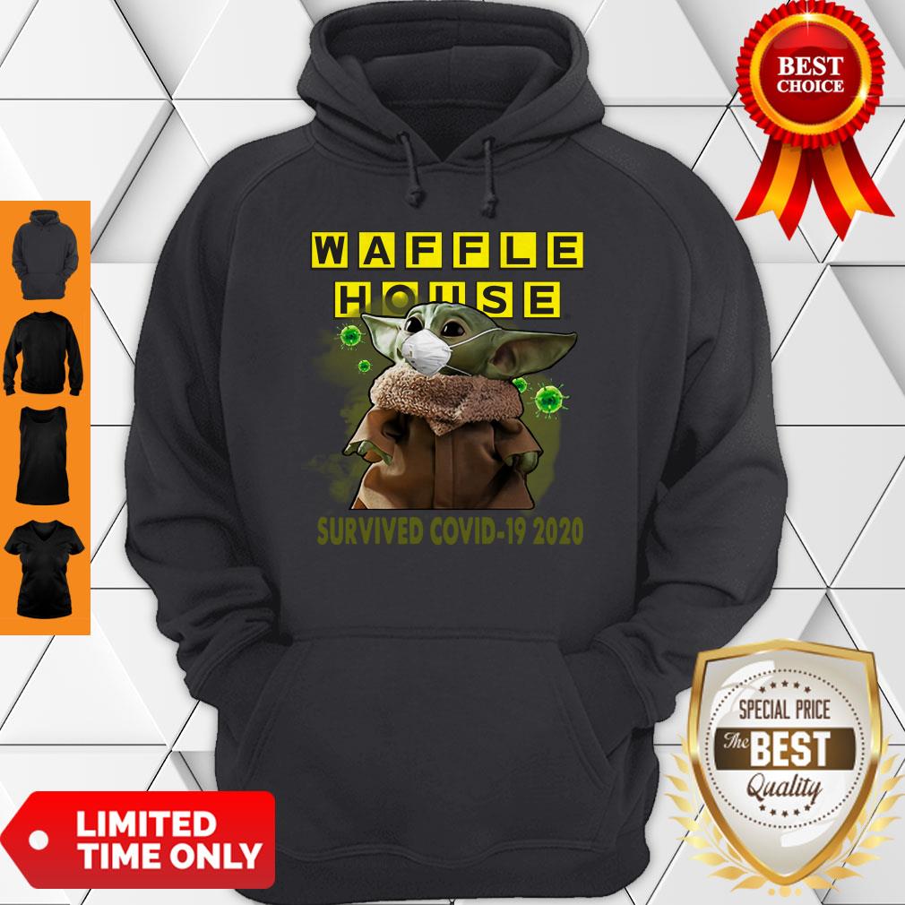 Nice Star Wars Baby Yoda Waffle House Survived Covid 19 2020 Shirt