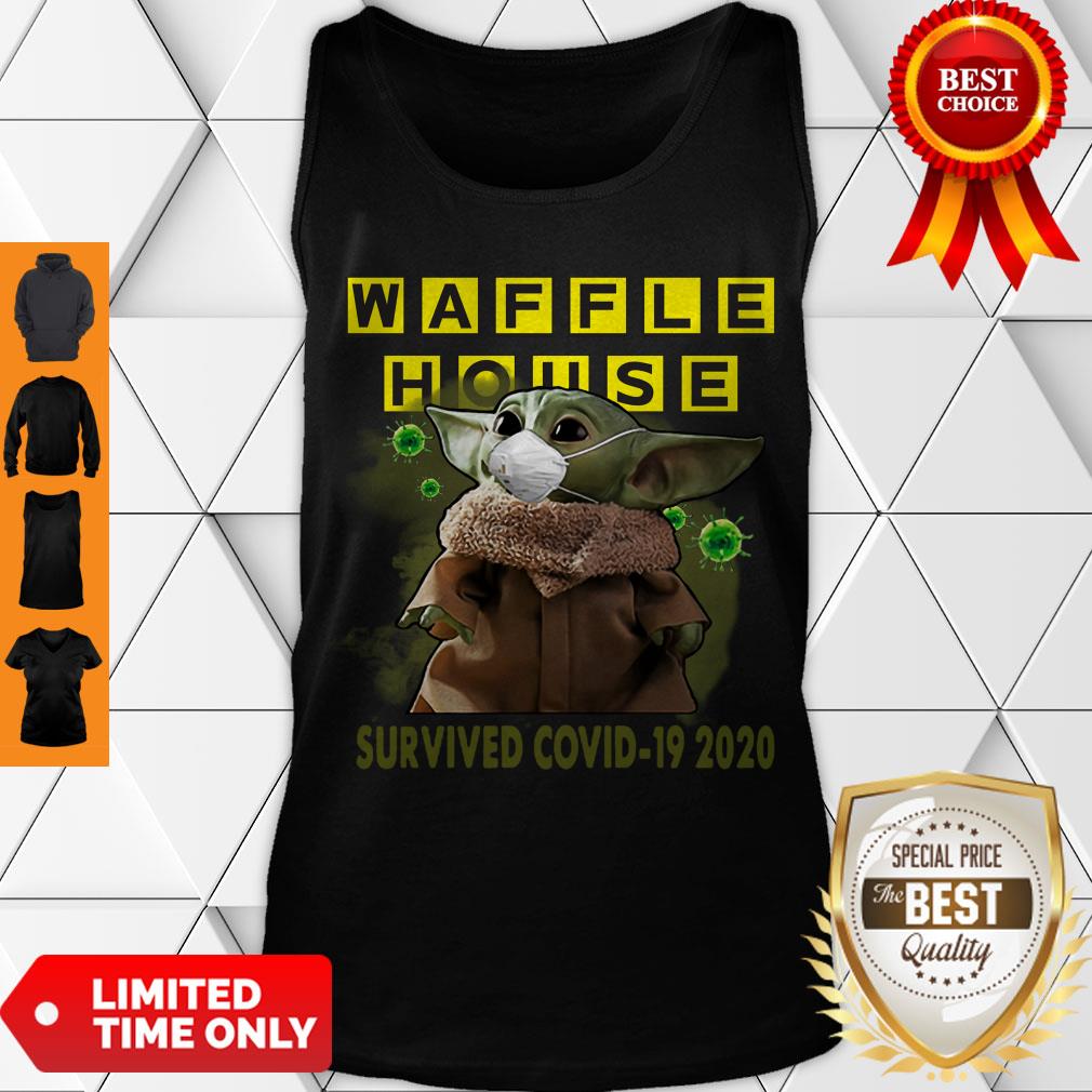 Nice Star Wars Baby Yoda Waffle House Survived Covid 19 2020 Shirt