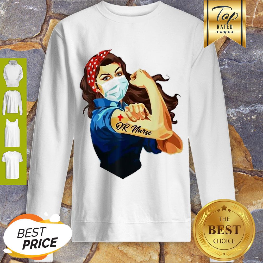 Nice Strong Nurse Mask Operating Room Coronavirus Shirt