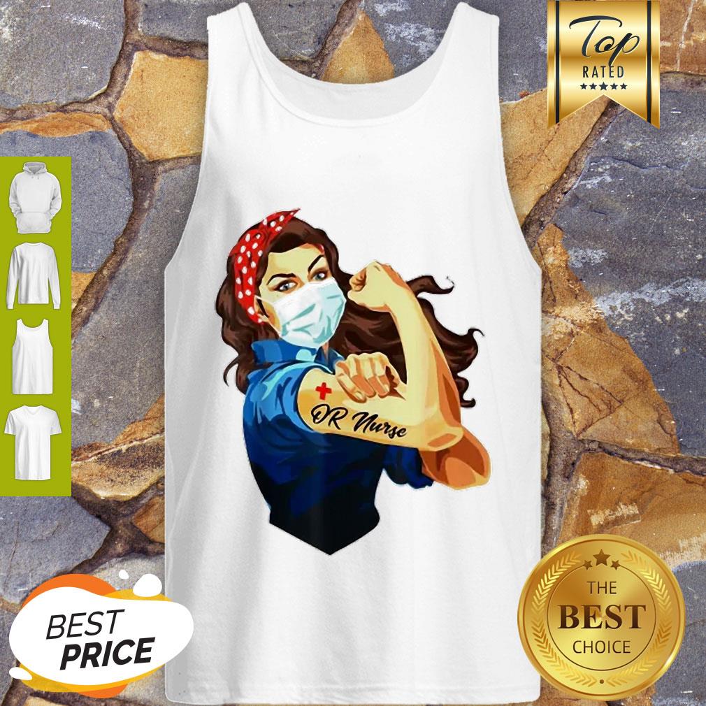 Nice Strong Nurse Mask Operating Room Coronavirus Shirt