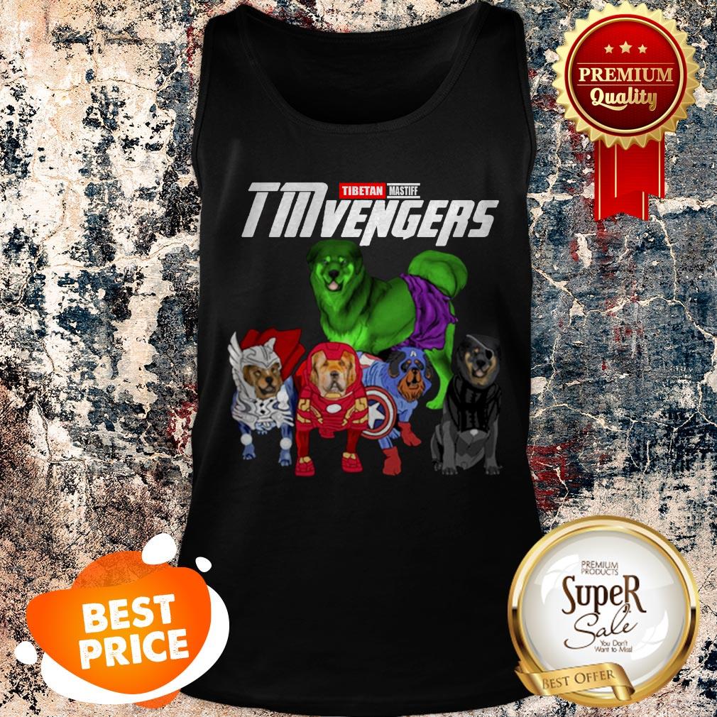 Nice Tibetan Mastiff TMvengers Marvel Avengers Endgame Shirt