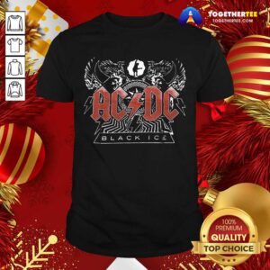 Beautiful AC DC Rock And Roll Band Black Ice T-Shirt