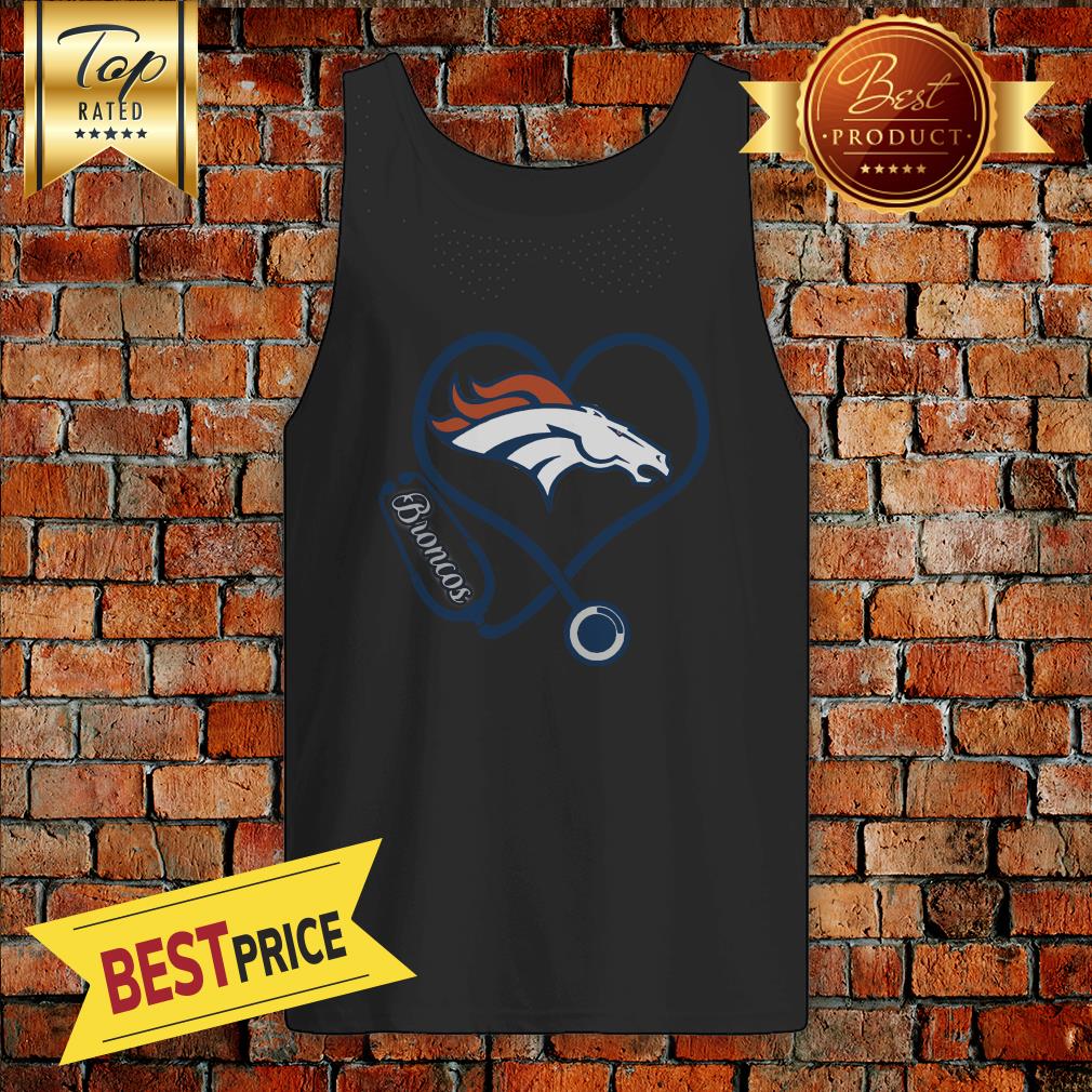 Nurse Denver Broncos Heart Shirt