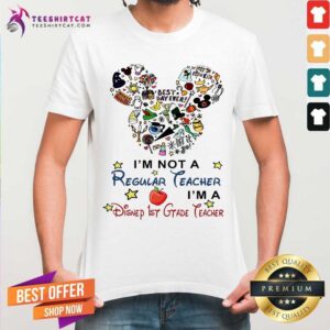 Mickey Mouse I Am Disney 1st Grade Teacher Shirt