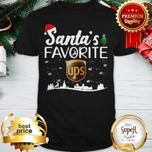 Santa’s Favorite Ups Christmas Shirt