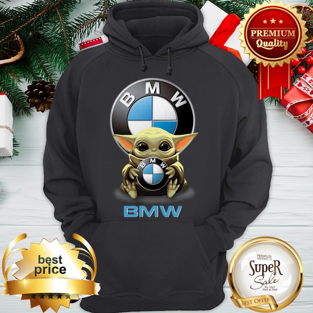 Official Baby Yoda Hug BMW Star Wars Mandalorian Shirt