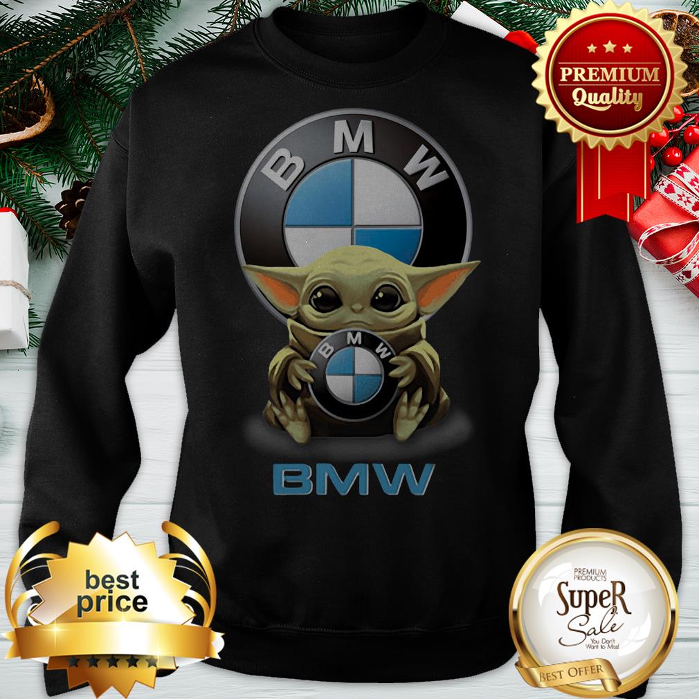 Official Baby Yoda Hug BMW Star Wars Mandalorian Shirt