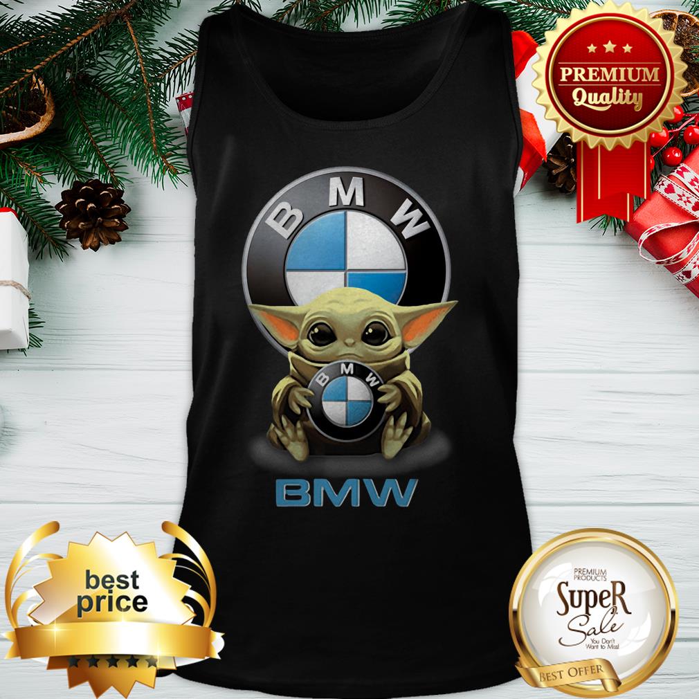 Official Baby Yoda Hug BMW Star Wars Mandalorian Shirt
