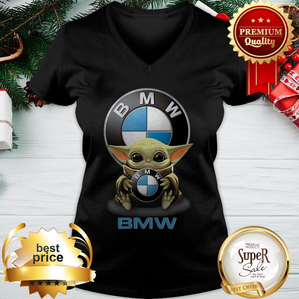 Official Baby Yoda Hug BMW Star Wars Mandalorian Shirt