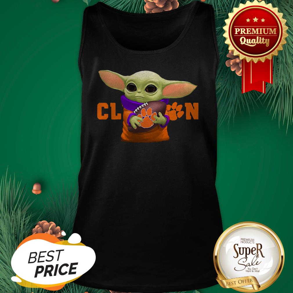 Official Baby Yoda Hug Clemson Tigers Hot Shirt