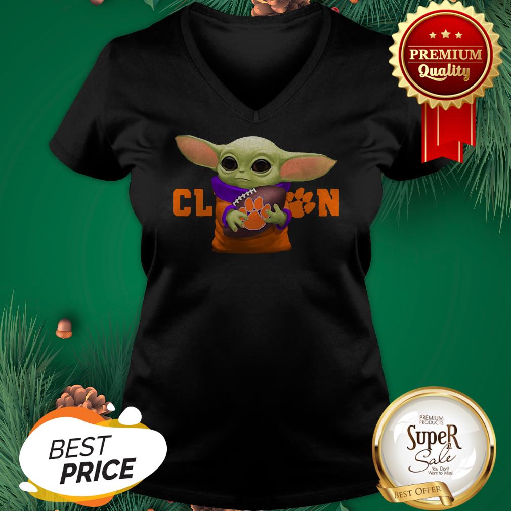 Official Baby Yoda Hug Clemson Tigers Hot Shirt