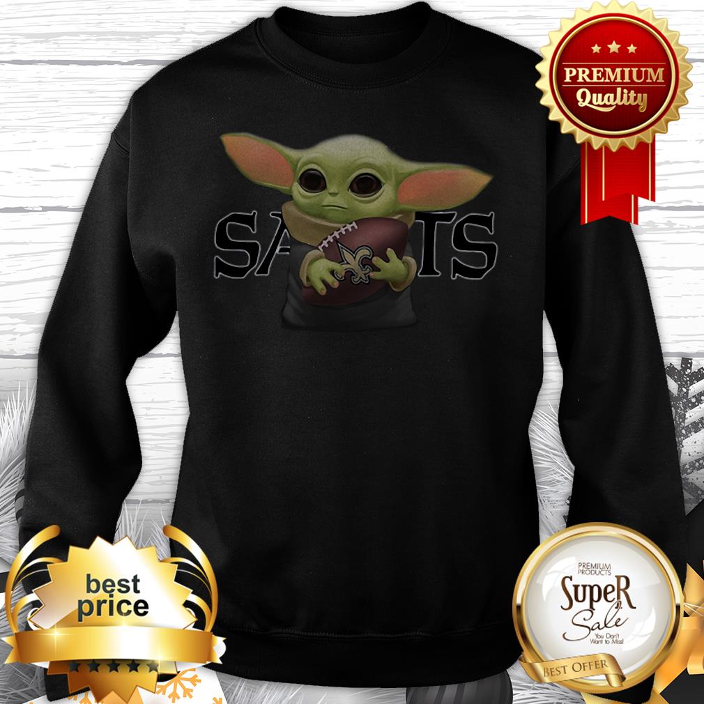 Official Baby Yoda Hug Saints New Orleans Shirt