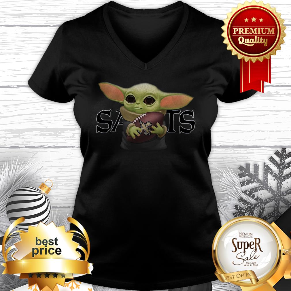 Official Baby Yoda Hug Saints New Orleans Shirt