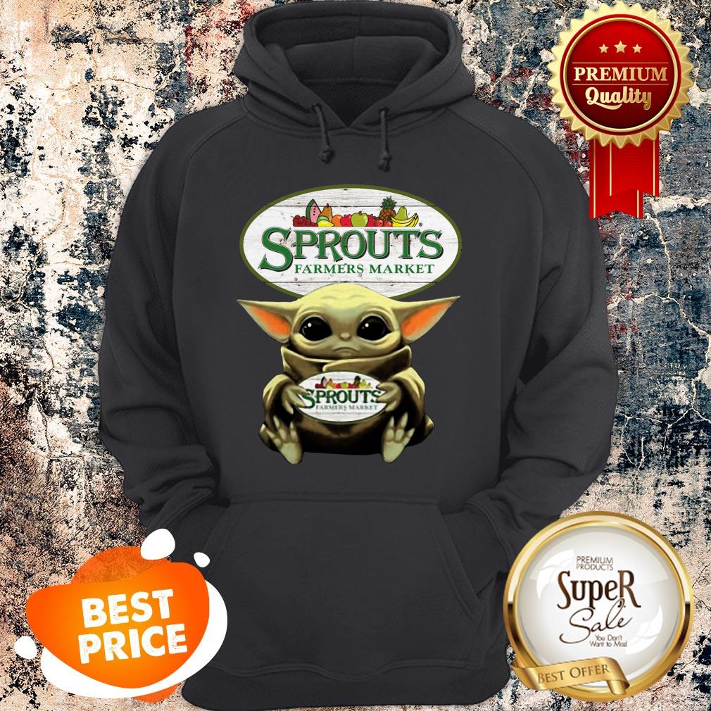 Official Baby Yoda Hug Sprouts Farmers Market Star Wars Shirt