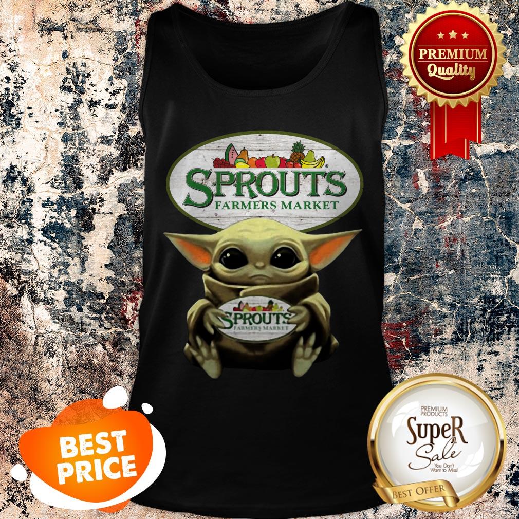 Official Baby Yoda Hug Sprouts Farmers Market Star Wars Shirt