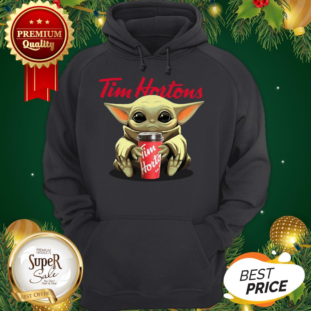 Official Baby Yoda Hug Tim Hortons Shirt
