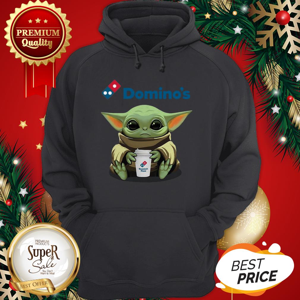 Official Baby Yoda Hugging Domino's Shirt