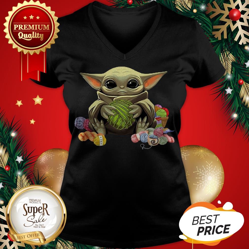 Official Baby Yoda Knitting And Crochet Quilting Shirt
