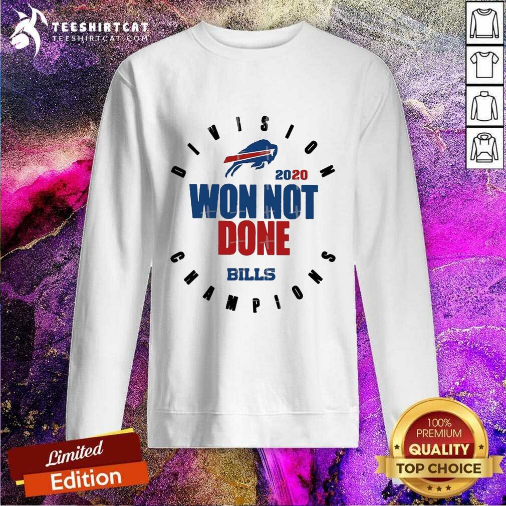Official Buffalo Bills AFC East Champions 2020 Won Not Done Shirt
