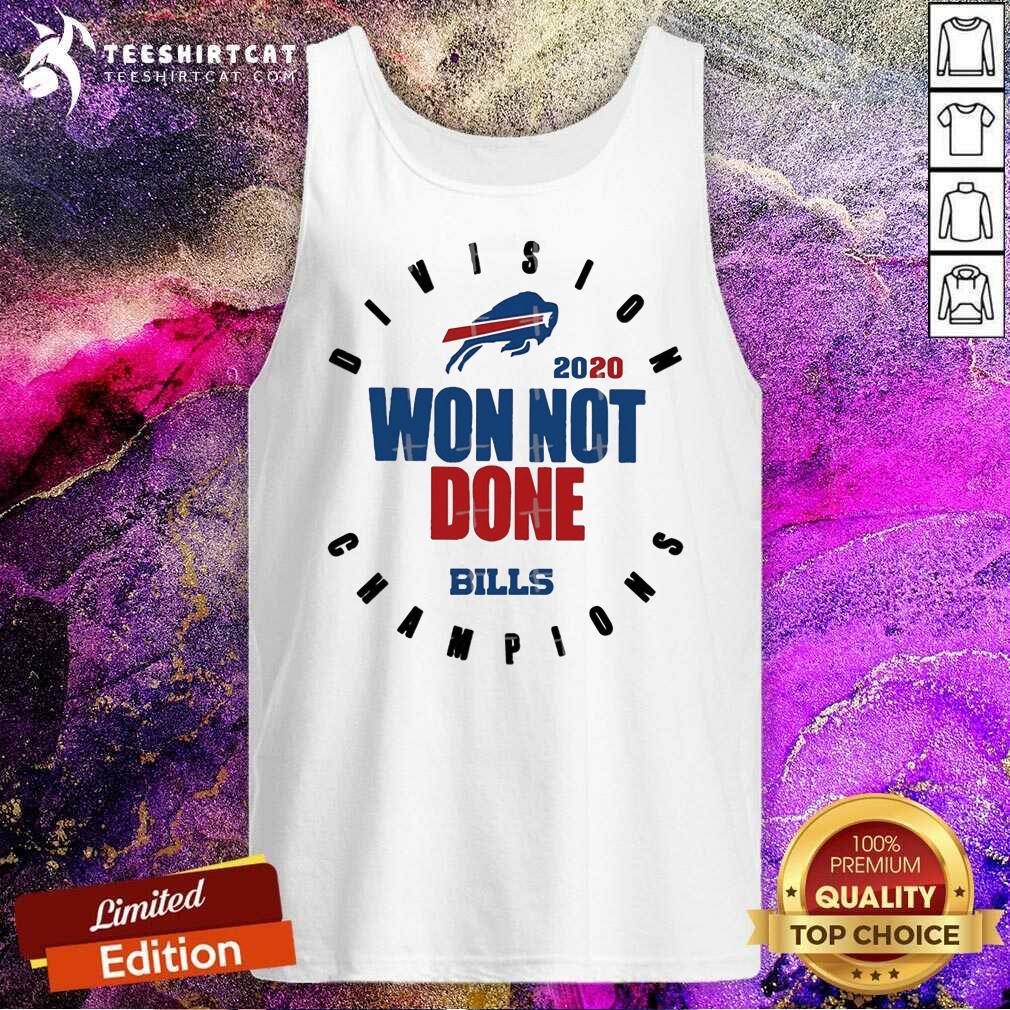 Official Buffalo Bills AFC East Champions 2020 Won Not Done Shirt