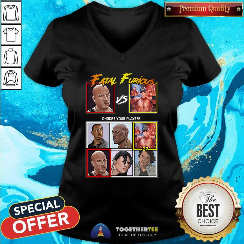Official Fatal Furious Choose Your Player Shirt