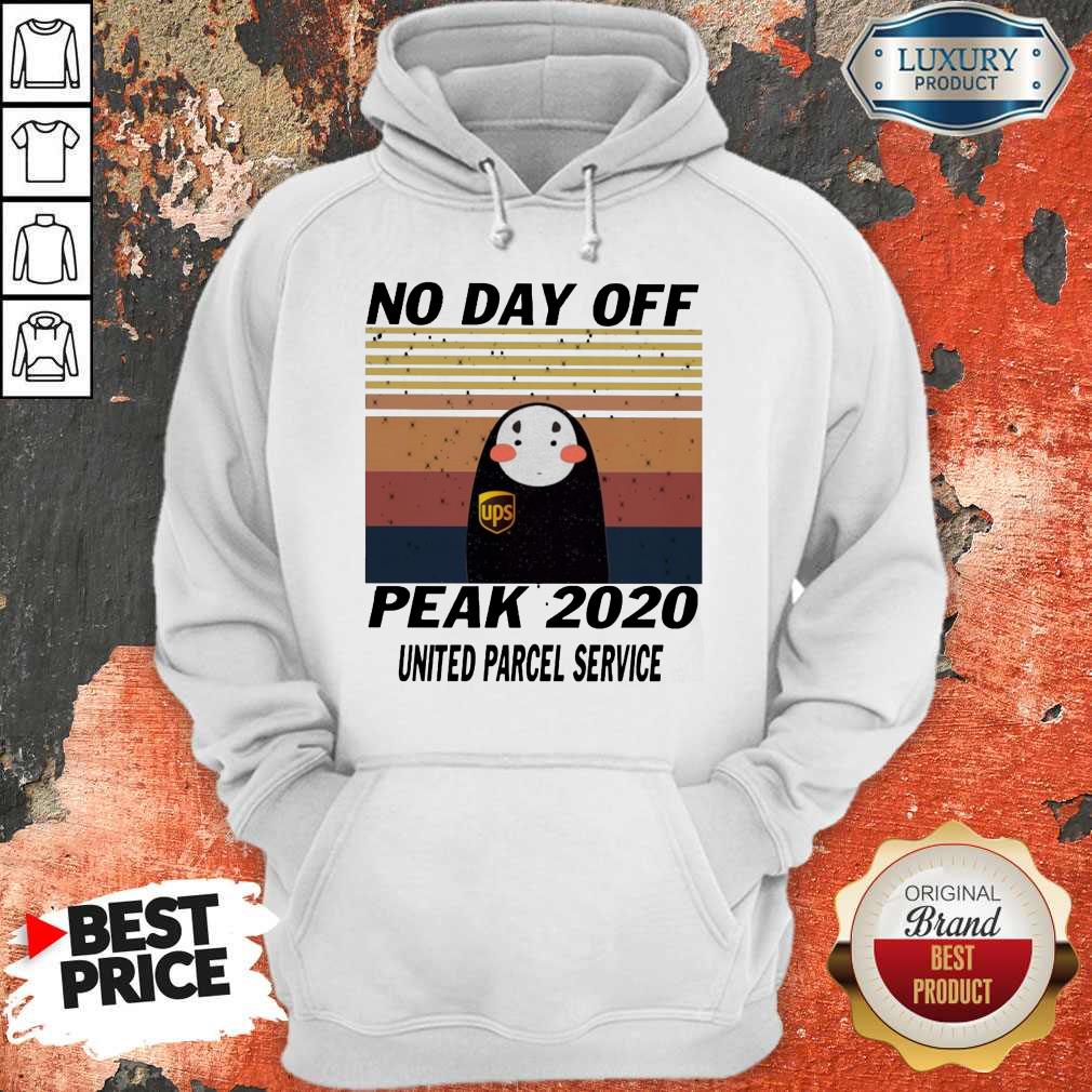 Official Kaonashi No Day Off Peak 2020 United Parcel Service Vintage Shirt