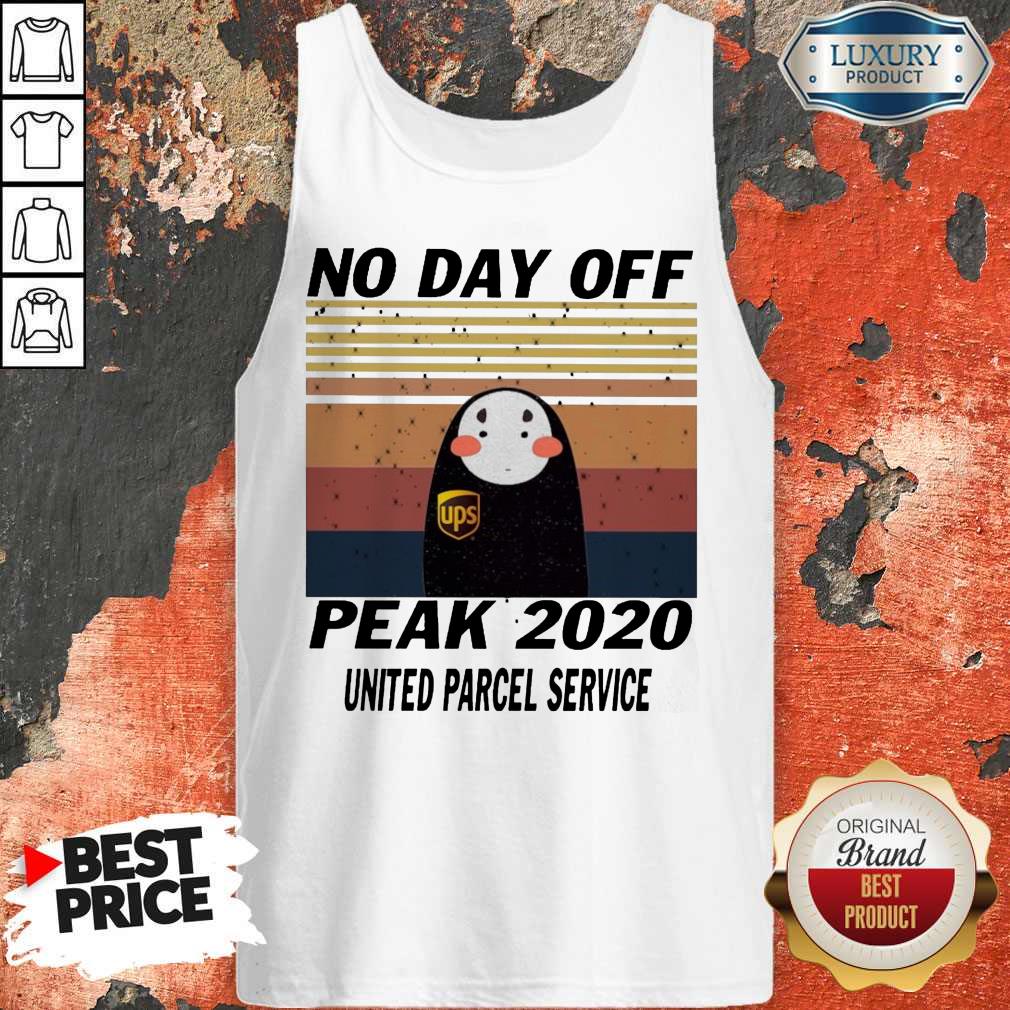 Official Kaonashi No Day Off Peak 2020 United Parcel Service Vintage Shirt