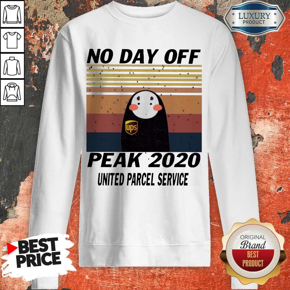 Official Kaonashi No Day Off Peak 2020 United Parcel Service Vintage Shirt