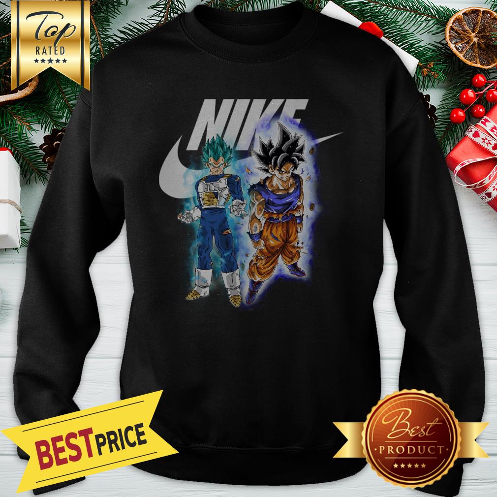 Official Nike Dragon Ball Vegeta And Son Goku Shirt