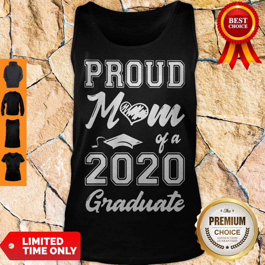 Official Proud Mom Of 2020 Graduate Shirt