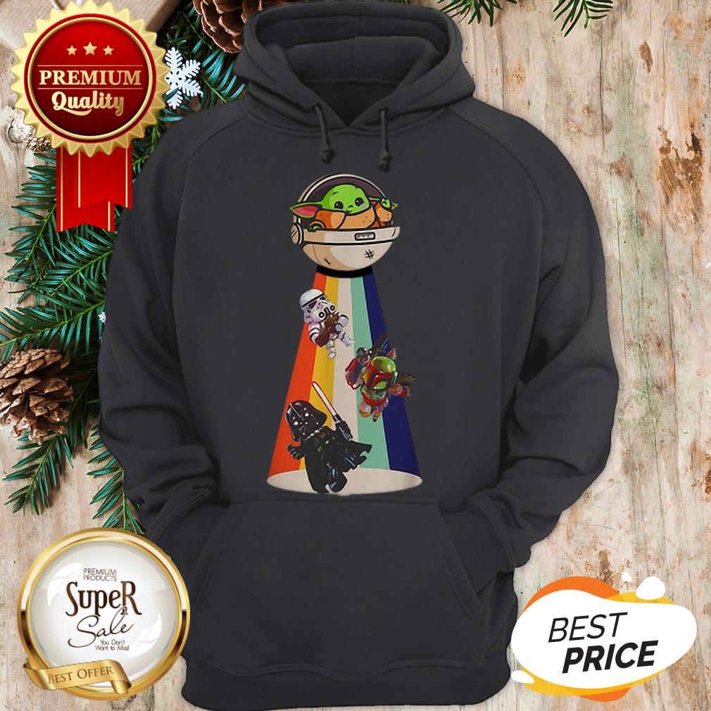 Official Star Wars Baby Yoda Hug Smirnoff Vodka Mandalorian Shirt