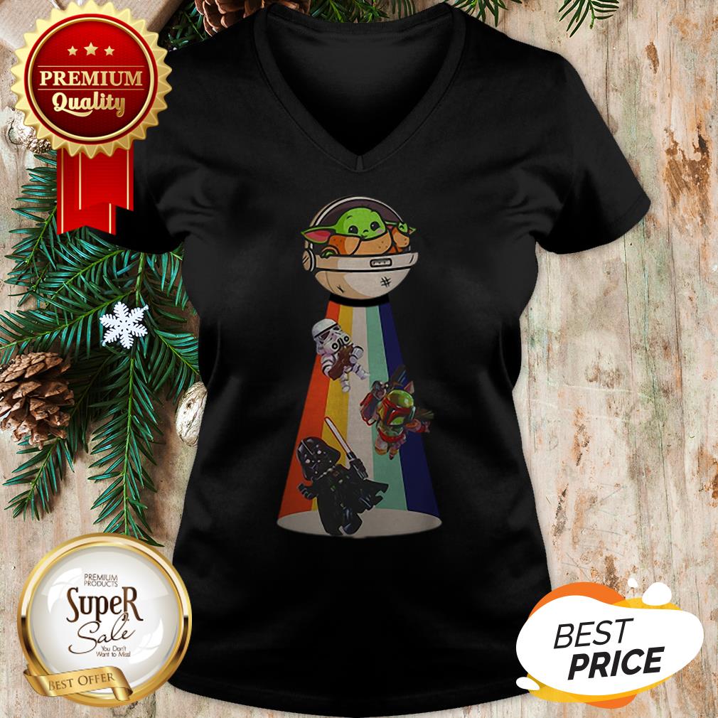 Official Star Wars Baby Yoda Hug Smirnoff Vodka Mandalorian Shirt