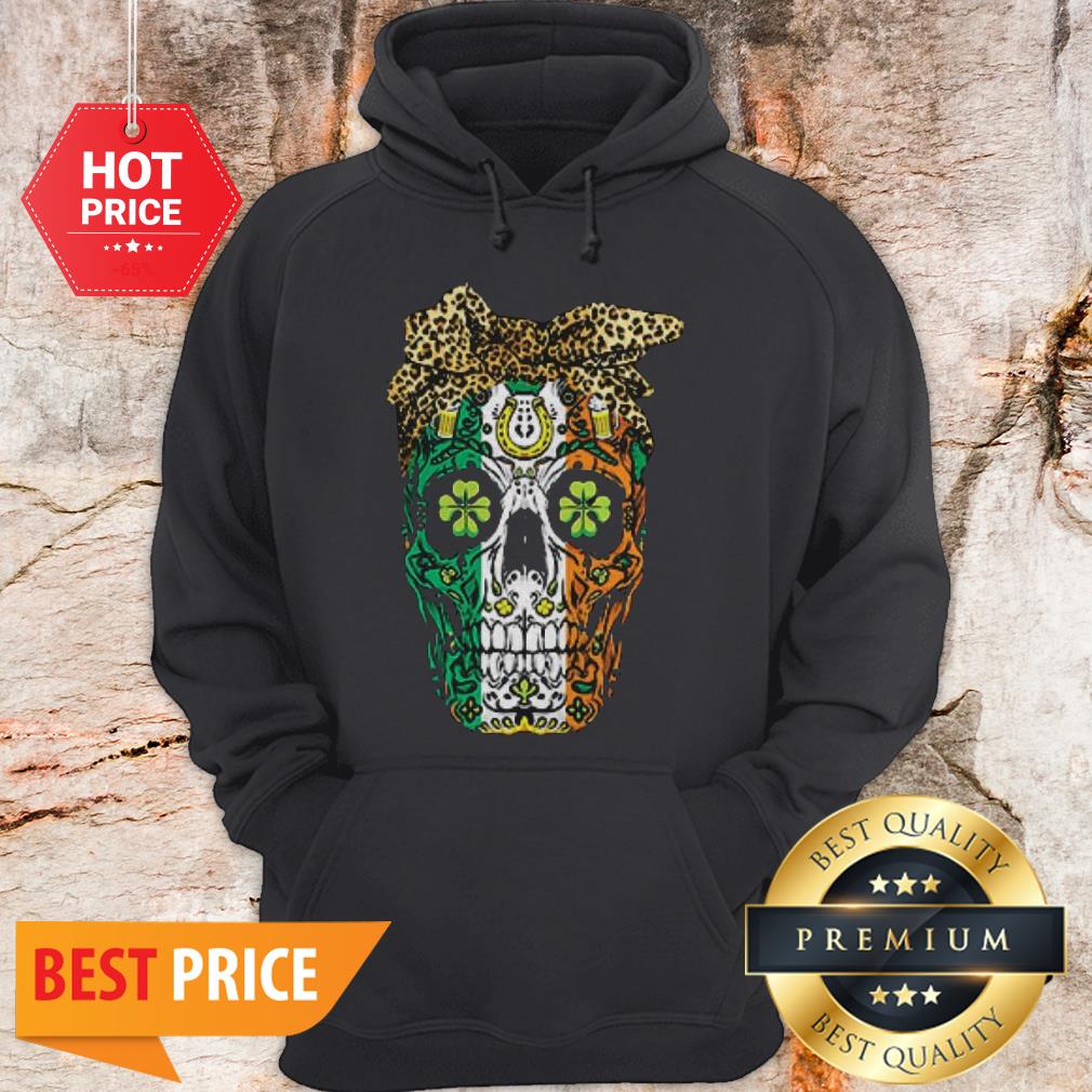 Official St’s Patrick Day Sugar Skull Shirt
