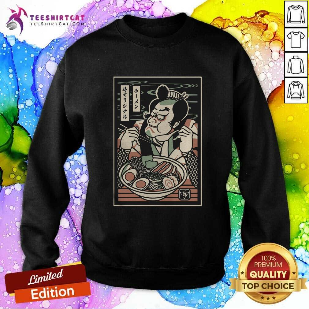 Original Funny Ramen Samurai Shirt