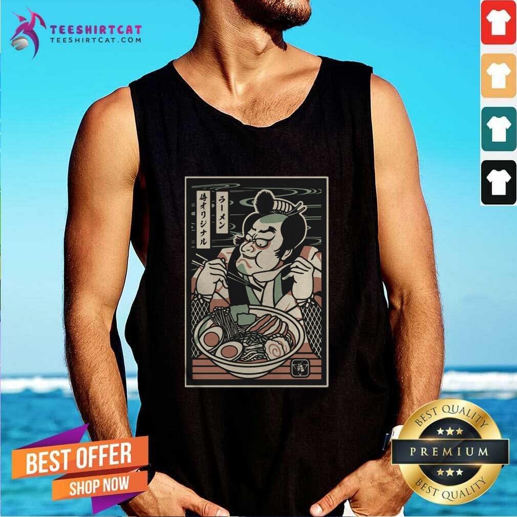 Original Funny Ramen Samurai Shirt