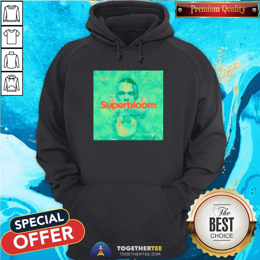 Original Superbloom Merch Black Superbloom Logo Shirt