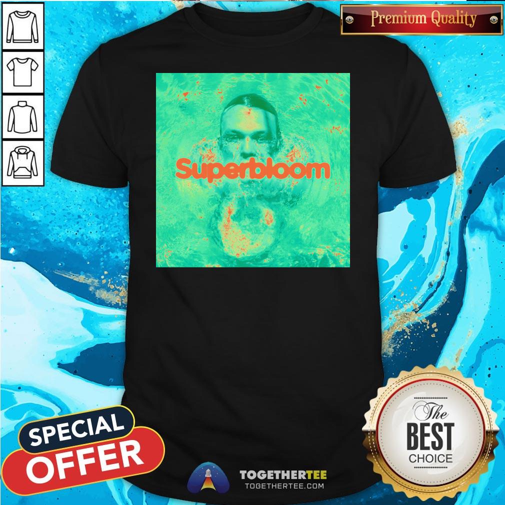 Original Superbloom Merch Black Superbloom Logo Shirt