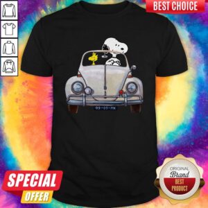Top Snoopy And Woodstock Driving 09 09 Mk Shirt