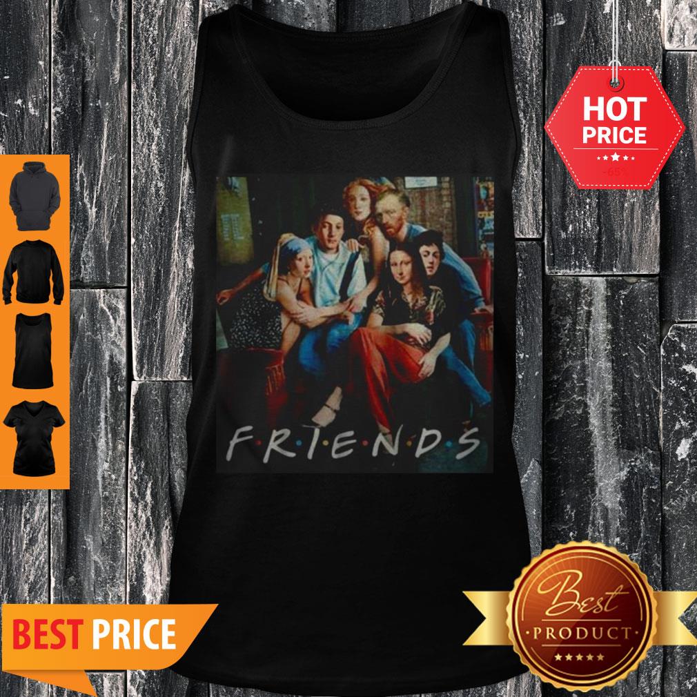 Pearl Girl Monalisa Van Gogh Artist Friends Tv Show Shirt