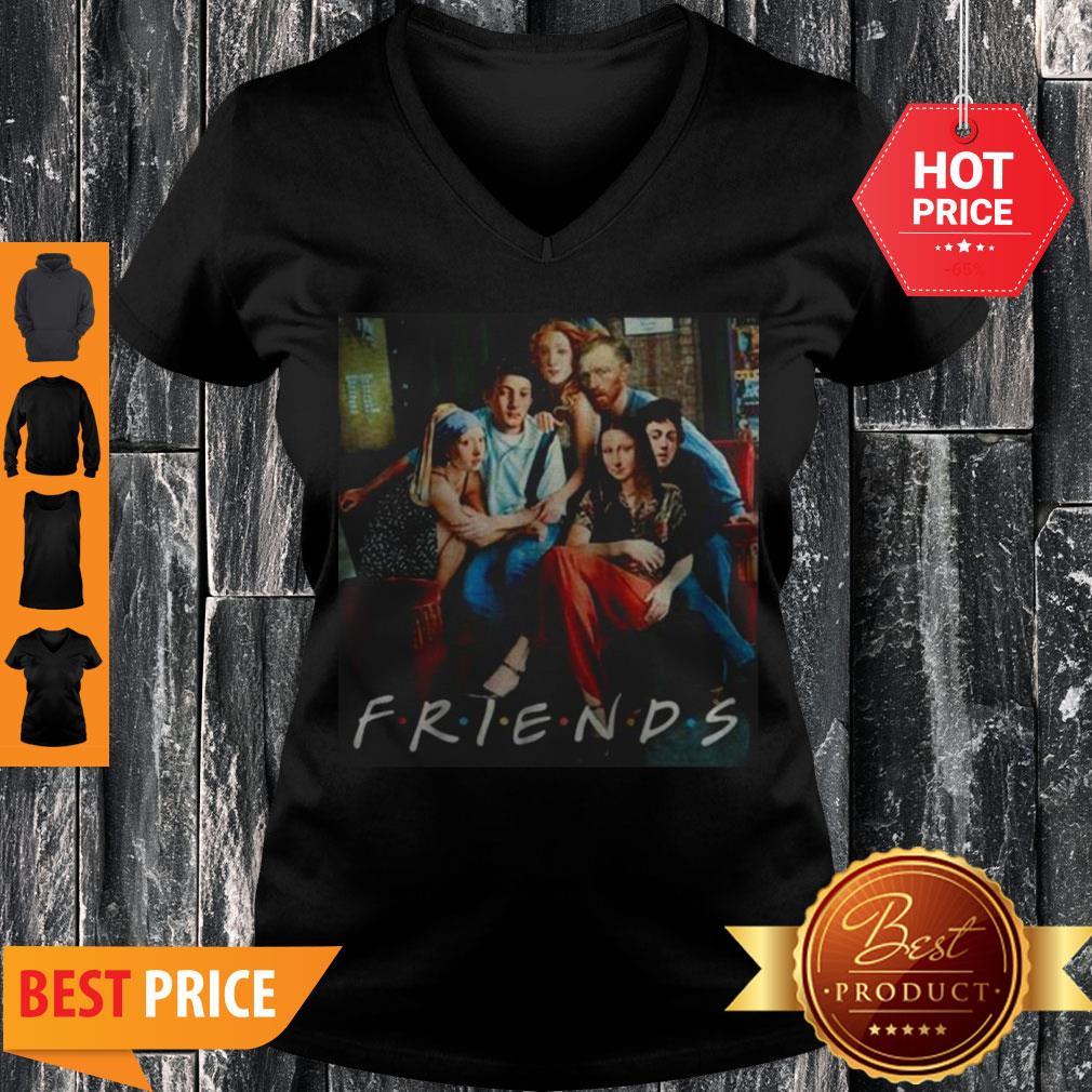 Pearl Girl Monalisa Van Gogh Artist Friends Tv Show Shirt