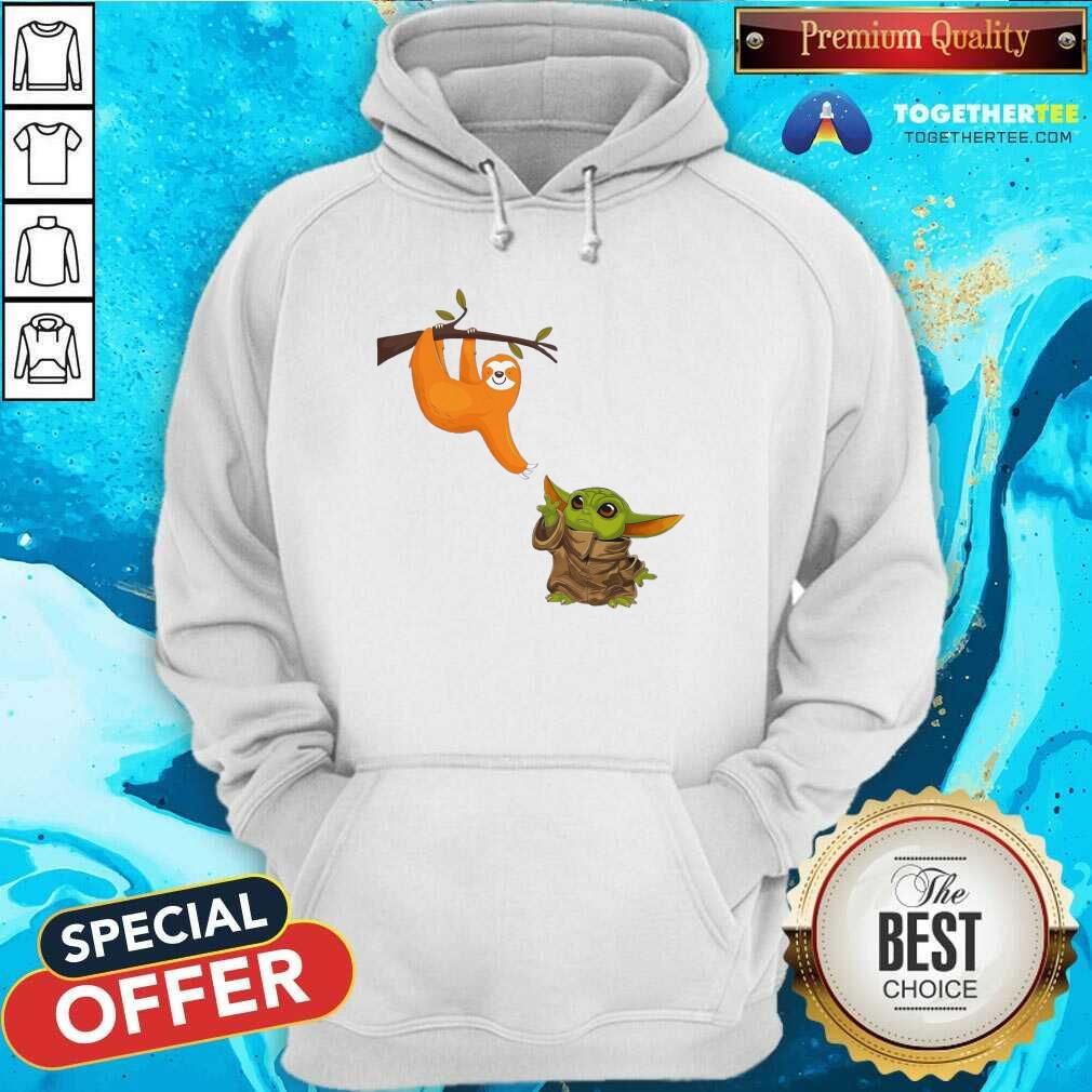 Perfect Baby Yoda And Sloth Shirt