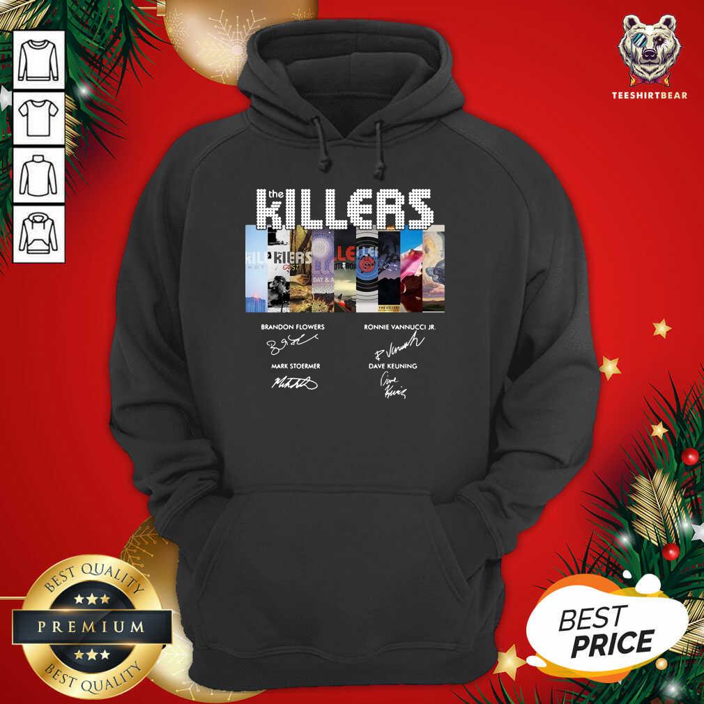Perfect The Killers Band Members Signatures Shirt